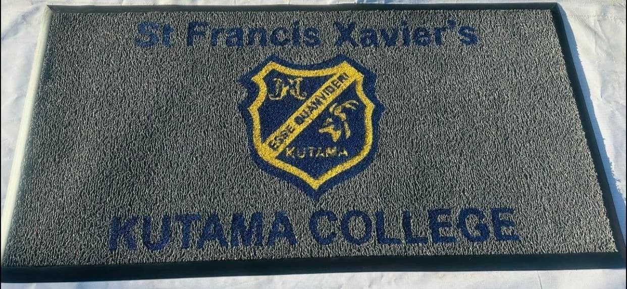 St Francis Xavier's Kutama College crested entrance mat