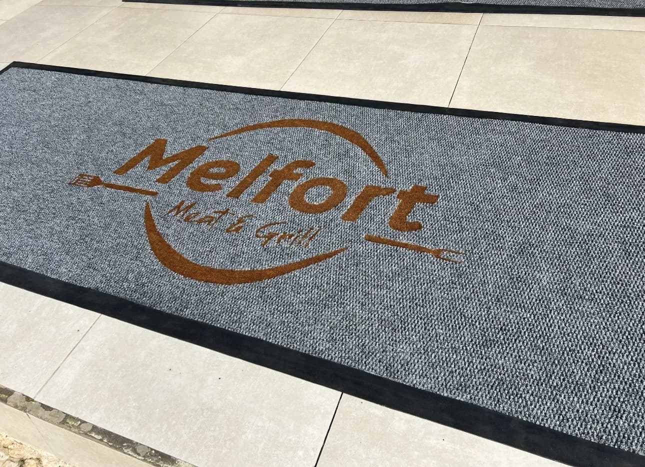 Melfort Mall & Golf branded entrance mat