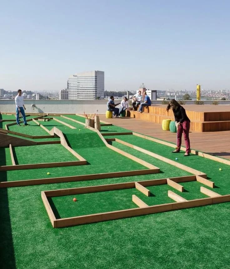 Mini-Golf Course Turf